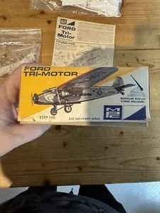 FORD TRI-MOTOR; MPC # 1102-100; 1:72 scale; 1970 vintage - Picture 1 of 9