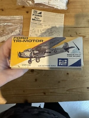 FORD TRI-MOTOR; MPC # 1102-100; 1:72 scale; 1970 vintage - Image 1 of 4