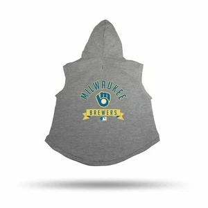 SUDADERA CON CAPUCHA MILWAUKEE BREWERS PERRO GATO PREMIUM SIN ETIQUETAS PEQUEÑA GRANDE XL - Imagen 1 de 1