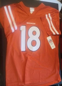 NWT Denver Broncos Peyton Manning NFL Jersey Shirt Youth Boys XL (18-20) - Picture 1 of 3