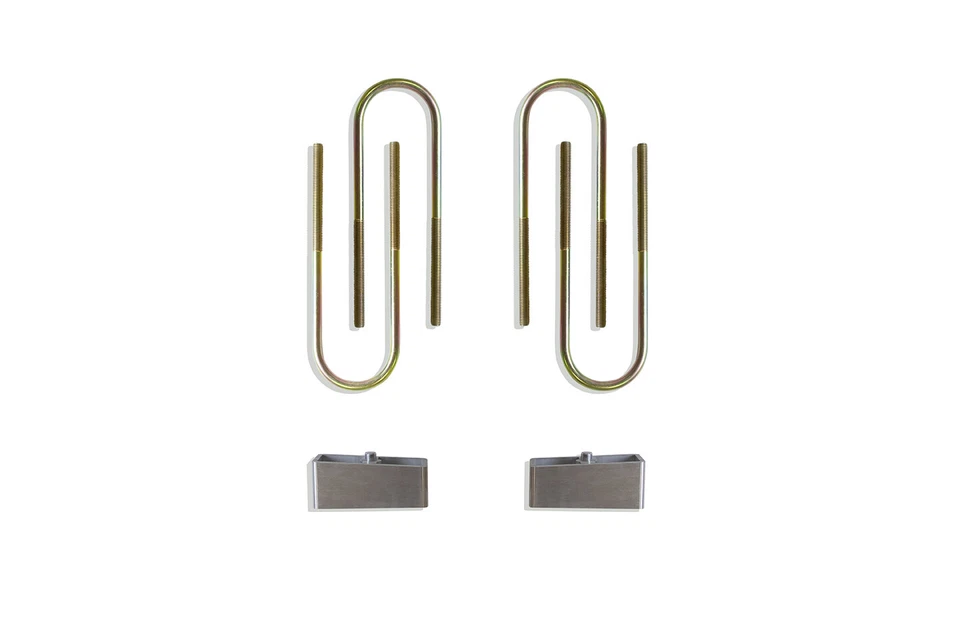 MaxTrac 430020 2" Lowering Blocks W/ U-Bolts 82-97 Blazer/Jimmy 82-04 S10/Sonoma - Image 1 of 1