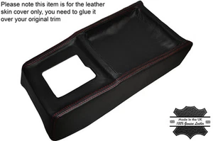 Rojo Stich Automático Auto Gear Envolvente Piel Funda Para Triumph Dolomite - Imagen 1 de 3