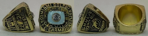 1982 Miami Dolphins AFL Championship Ring SHULA Size 11 **SHIPS TODAY** Cover