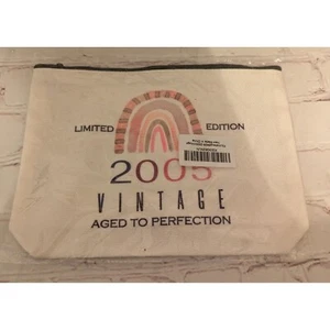 2005 bag Zipper Vintage Aged to Perfection Birthday - Picture 1 of 5