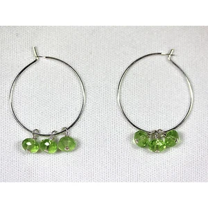 Silver-Plated Earrings - Picture 1 of 1