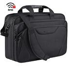 Laptop Bag Fits 17.3 Inch Laptop, Water Resistant Laptop Briefcase for