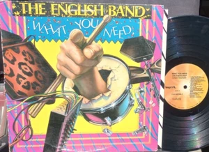 CHRISTIAN LP, THE ENGLISH BAND,	WHAT YOU NEED,	7-01-681306-1,  VG, SPIN CLEANED - Imagen 1 de 3