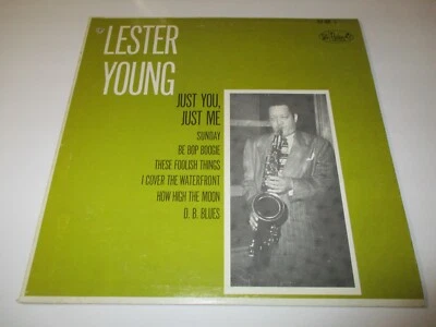 Lester Young Just you Just Me Vinyl LP Mono Charlie Parker Records PLP-409S NM - Image 1 of 4
