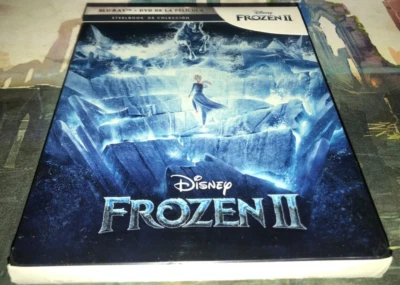 Frozen II 2 Blu-Ray DVD Steelbook NEW Sealed Disney - Image 1 of 3