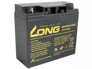 LONG WP20-12IE Blei-Gel AGM Akku 12V 20Ah F3 DeepCycle - Bild 1 von 1