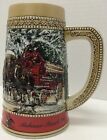 BUDWEISER ANHEUSER BUCSH Beer Stein Mug C-Series 1987 CLYDESDALES Horses for sale