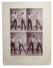 Young Griffo Boxing 1895 Boxing Gladiators 11x15 Supplement Poster Plate 2