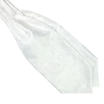 Men Classic Paisley Floral Cravat Ascot Tie Wedding Party Business Neckties  - Image 1 of 3