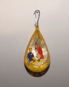 Jewelbrite Diorama Ornament Nativity Vintage - Picture 1 of 2