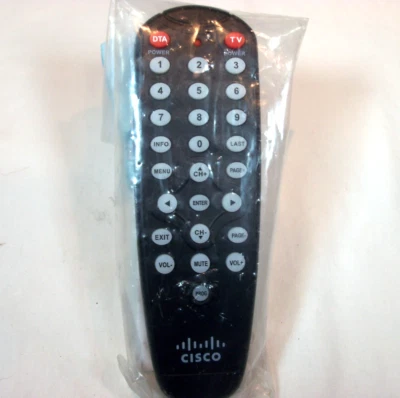 GENUINE CISCO REMOTE CONTROL HDA-RF2.2 FOR DTA 170HD 270HD/DRX - New w/Instruct. - Image 1 of 2