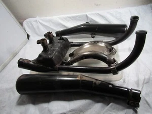Honda 84 85 VF700 S Sabre 700 V45 OEM Exhaust Header Muffler Spark Arrester Pipe - Picture 1 of 24