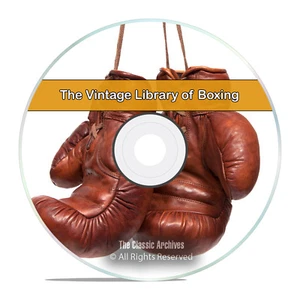 Complete Library on Boxing, 50 Books, Self Defense, Train, History CD H61 - Picture 1 of 11