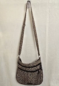 Vera Bradley Crossbody Triple Zip Hipster Zebra 11 x 11 x 1,5 GUC - Bild 1 von 12