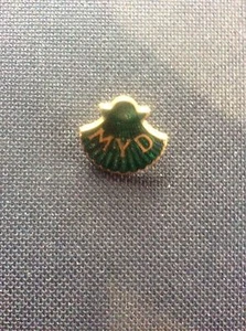 Rare Vintage Enamel Pin Badge Methodist Youth Department Church Religious 1960s - Picture 1 of 2
