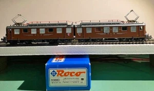 HO ROCO 63880 BLS SWISS AE 8/8 274 ELECTRIC DOUBLE LOCOMOTIVE - Picture 1 of 1