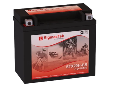 STX20H-BS Battery for Harley-Davidson FXST,FLST Series(Softail) 1340CC 1984-1990 - Image 1 of 2