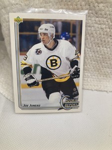 1992-1993 UPPER DECK Rookie Report Joe Juneau #354 Boston Bruins #354