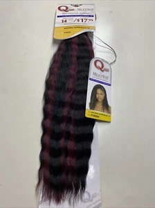 MILKY_WAY QUE HUMAN HAIR_MASTER MIX_SUPER_BULK_14"_#P1B/530 - Picture 1 of 4