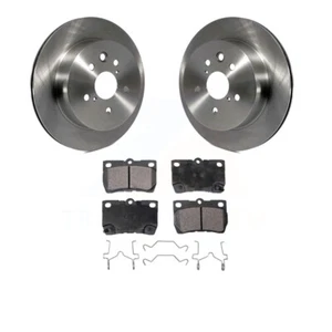 Rear Brake Rotors & Pads for 2010 2011 2012 2013 Lexus IS250 - Picture 1 of 2