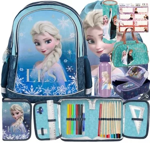 8TEILE EISKÖNIGIN SCHULRUCKSACK RANZEN Frozen Rucksack Federmappe fur madchen - Bild 1 von 14