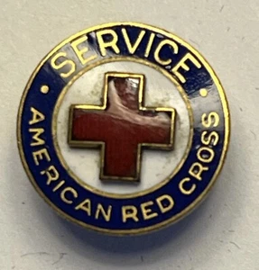 Vintage WW2 Tiffany & Co Enameled and Bronze Service Pin - Picture 1 of 7