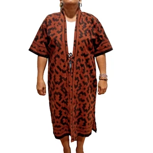 Shipibo Aya visions handpainted tunic 205 - Picture 1 of 6