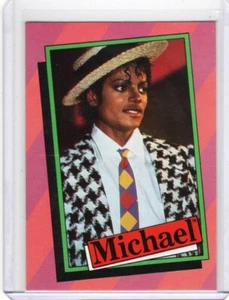 1984 Topps Michael Jackson #1 Éxito y Michael Jackson - Imagen 1 de 2