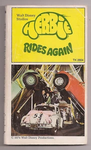 Vintage Paperback Book 1974 Herbie Rides Again 1st Scholastic TK2664 Movie - Imagen 1 de 2