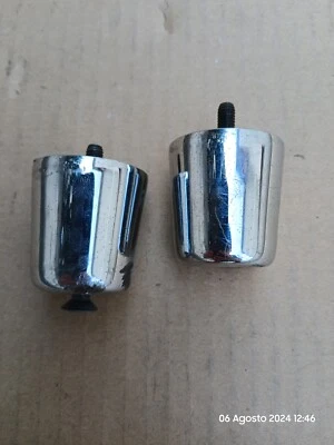 Coppia Bilancieri Terminali Manubrio Cromati Piaggio Beverly 300 led ( fab ) - Immagine 1 di 4