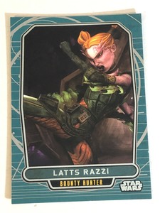 Star Wars Galactic Files Vintage Trading Card 2013 #585 Latts Razzi