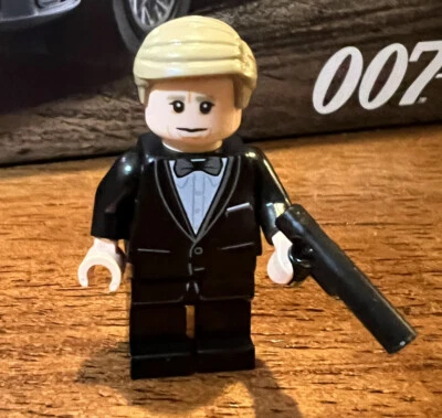 乐高詹姆斯邦德 007 迷你人偶官方丹尼尔·克雷格迷你公仔 76911 — 第 1/4 张图片