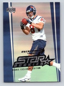 2006 Upper Deck - Star Rookie Exclusive  RC  #268 Owen Daniels