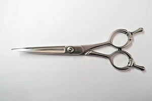 Joewell GXR-58 Curve Scissors 5.8" Symmetric Handle Right-Handed – Used Japan - Picture 1 of 6