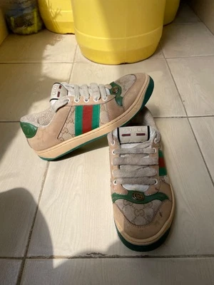 Gucci Screaners GG холст многоцветный размер 36 ЕС - Изображение 1 из 4