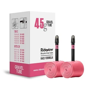2 Pack Ridenow Inner Tubes 700 x32-47c Gravel Bike TPU Tubes with 45/65mm Pre... - Picture 1 of 5