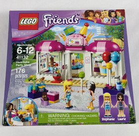 LEGO Building Blocks Friends HEARTLAKE PARTY SHOP Kit 41132 NEW IN BOX