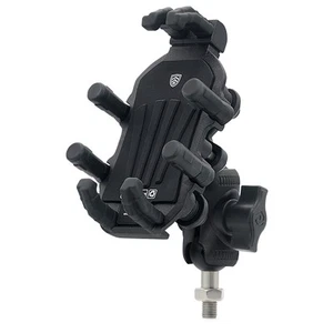 Soporte para teléfono con vástago de horquilla de motocicleta con amortiguador de vibraciones, ajustable 2446 - Imagen 1 de 19