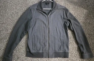 Marc Anthony Sweatshirt Full Zip Front Grau Herren Medium Taschen  - Bild 1 von 10