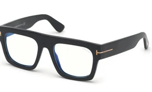 Gafas TOM FORD TF5634-B 001 53□20-145 Hechas en Italia con Estuche - Imagen 1 de 7