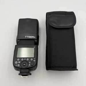Godox Thinklite TTL Camera Flash TT685c For Canon - Near Mint Condition - Picture 1 of 8