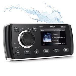 Marine Bluetooth Stereo Audio/Video Receiver AM FM Radio, MECH Less for Yacht... - Picture 1 of 6
