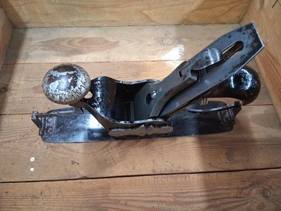 Excellent 2nd generation Rare Antique Stanley Co USA No 113 Compass Curved Plane - Image 1 of 4