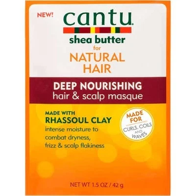 Mascarilla nutritiva profunda para cabello y cuero cabelludo Cantu natural manteca de karité sin gluten Foto 1 de 4