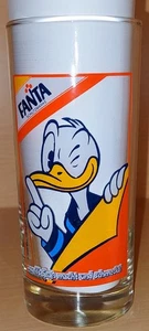 *🔥 Difícil de encontrar 1986 Walt Disney Fanta Donald Duck ¡Vidrio de Alemania!  - Imagen 1 de 2