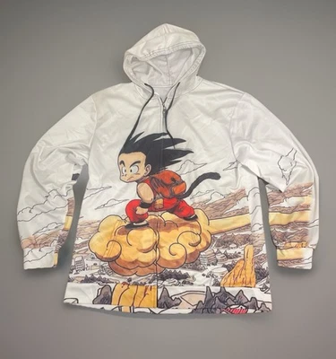 Dragon Ball Goku Full Print AOP Zip Up Hoodie Jacket - Mens 2XL - Image 1 of 4